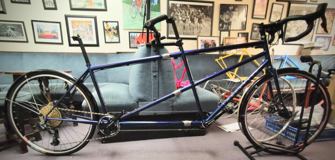 Longstaff Travel Tandem frame with S&S couplers